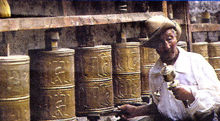 Spinning A Prayer Wheel